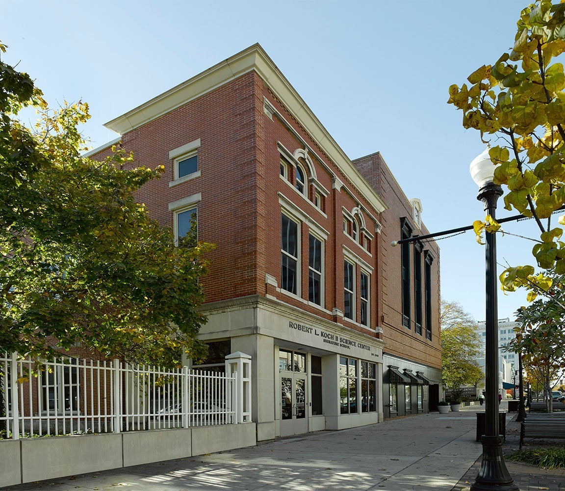 Signature School Robert L. Koch II Science Center Work Hafer